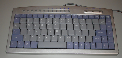 Laptop-like keyboard